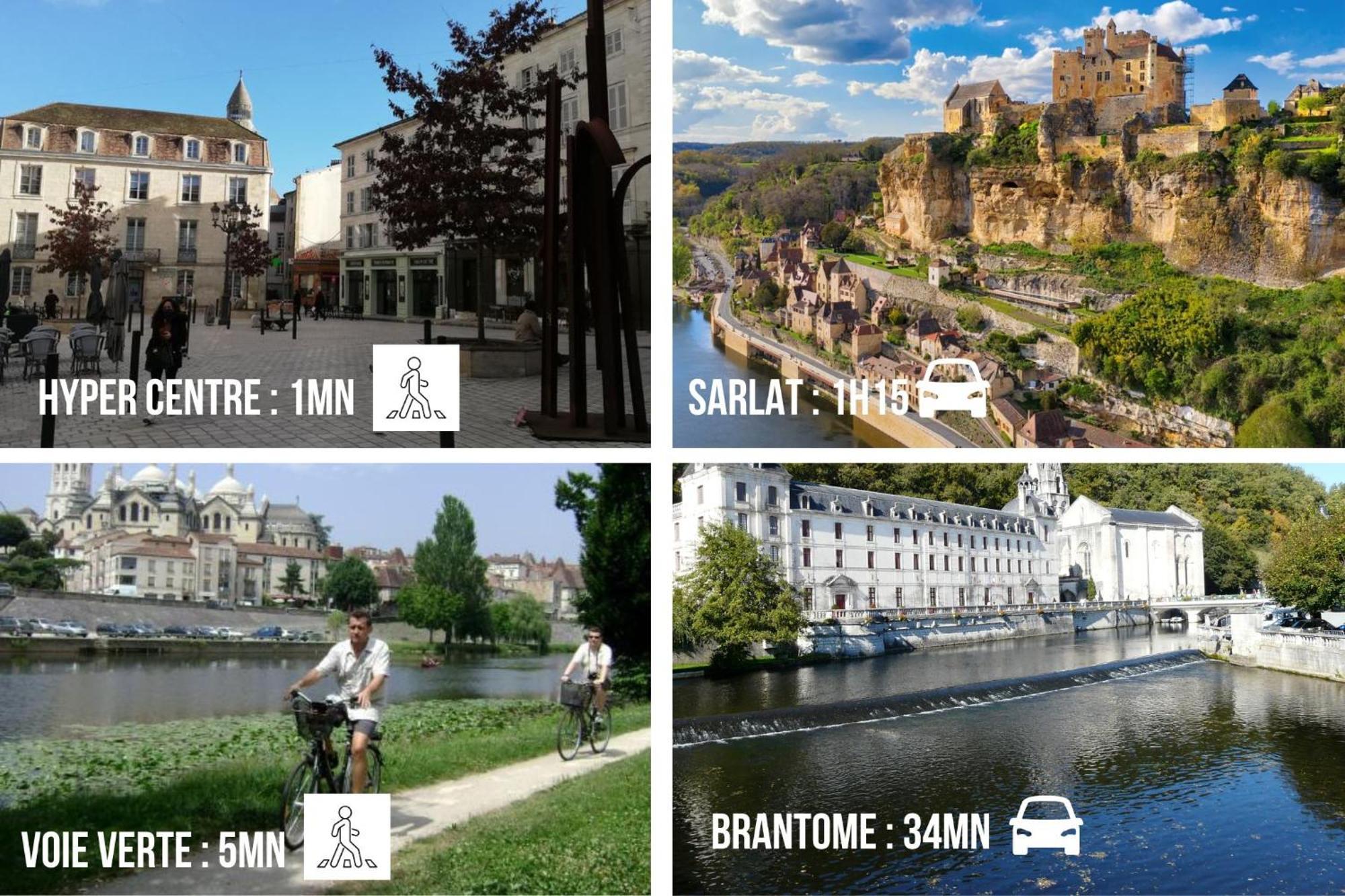 Le Clos Chassaing N1 - Wifi - Centre Ville-Property Rental Nm Périgueux المظهر الخارجي الصورة